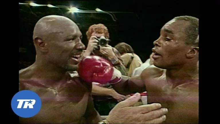 Video: Sugar Ray Leonard vs Marvin Hagler | ON THIS DAY FREE FIGHT | The Super Fight