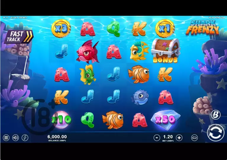 Shark Frenzy Slots Game