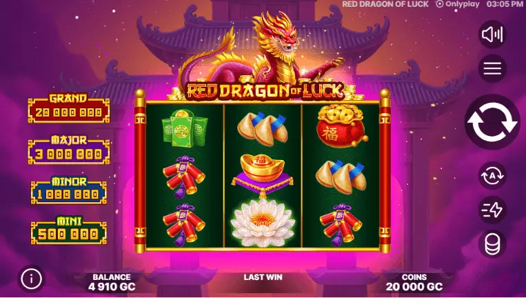 Red Dragon of Luck slot