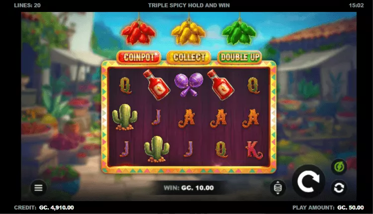 Triple Spicy Hold and Win Slot
