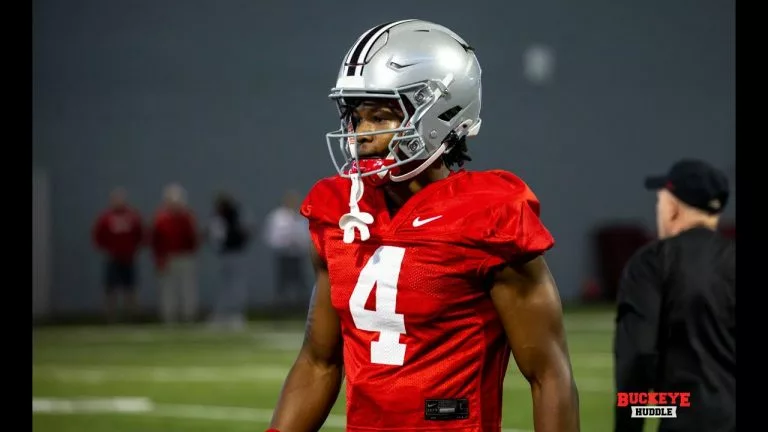 Video: Ohio State Freshman Receiver Jeremiah Smith Makes Highlight Reel Catches