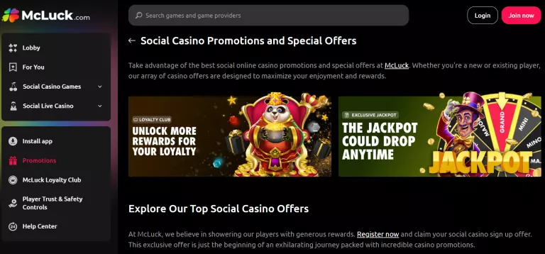 mcluck promo offers