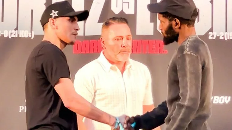 Video: Vergil Ortiz Jr & Erickson Lubin FACE OFF | Trade RESPECT Words & Shake Hands on WAR