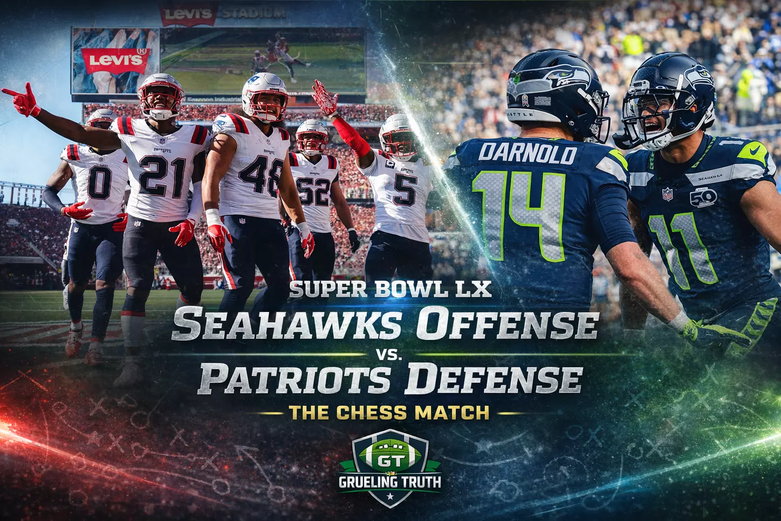 Super Bowl LX | Seahawk Offense vs Patriots Defense