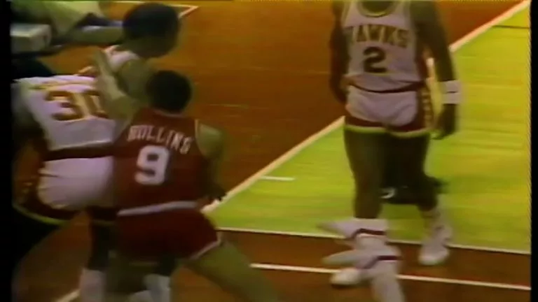 Video: Lionel Hollins vs Tree Rollins NBA fight 1982 ECFR game 2