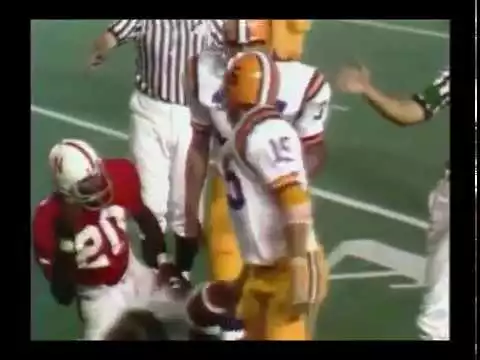 Video: 1971 Orange Bowl Nebraska vs LSU No Huddle