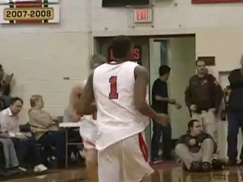 Video: HARDING AT BISHOP LUERS BASKETBALL HIGHLIGHTS DESHAUN THOMAS