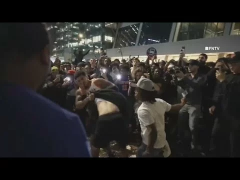 Video: Knicks watch parties turn to violence after Game 3 loss to Spurs