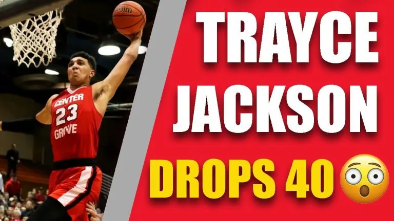 Video: TRAYCE JACKSON DROPS 40 | HIGH SCHOOL HIGHLIGHTS