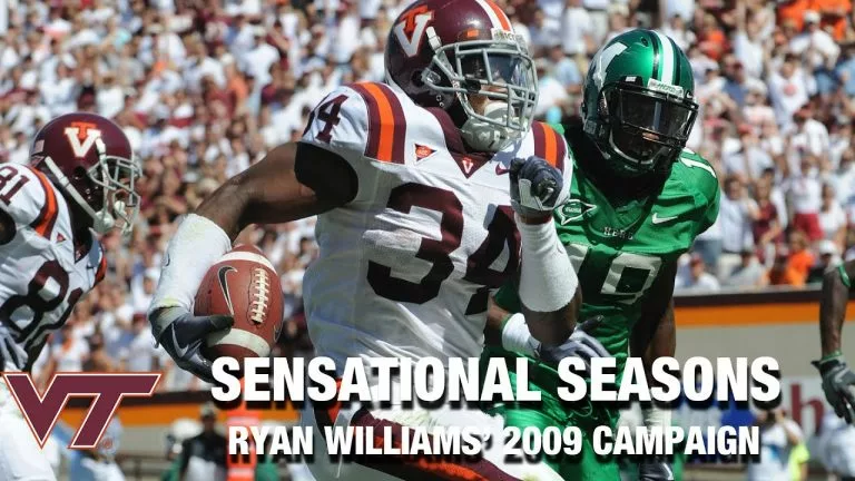 Video: Virginia Tech RB Ryan Williams' Freshman Year | Sensational Seasons