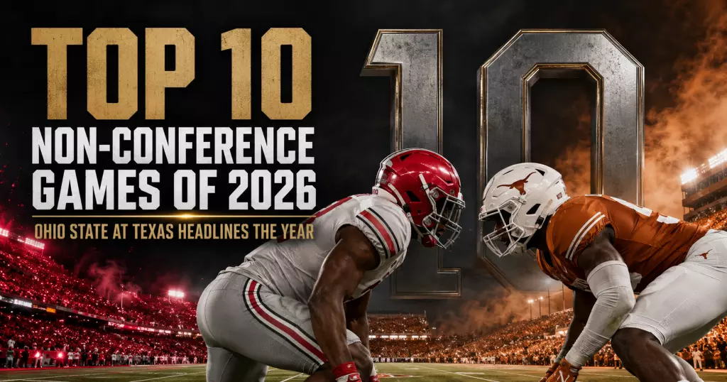 Top 10 Non-Conference College Football Games