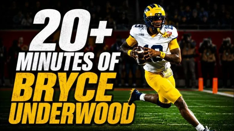 Video: Bryce Underwood Michigan Highlights | 2025 Freshman Season