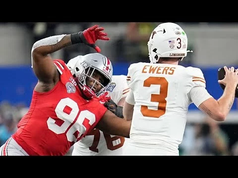 Video: Eddrick Houston 2024 highlights! Ohio State DL