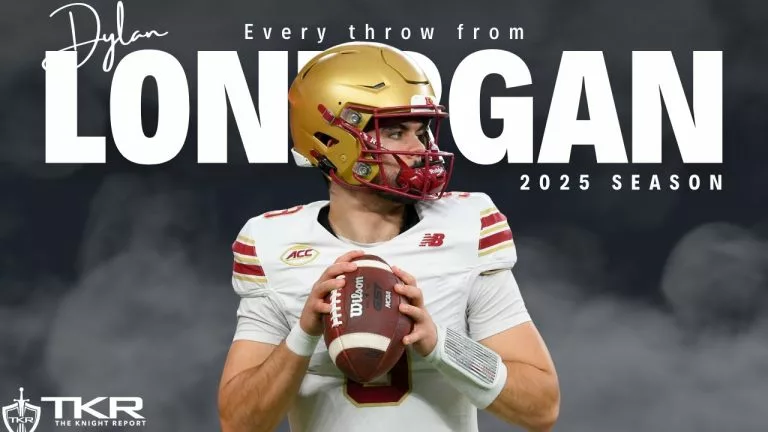 Video: Every throw from Dylan Lonergan for the 2025 season -- Rutgers Scarlet Knights Football