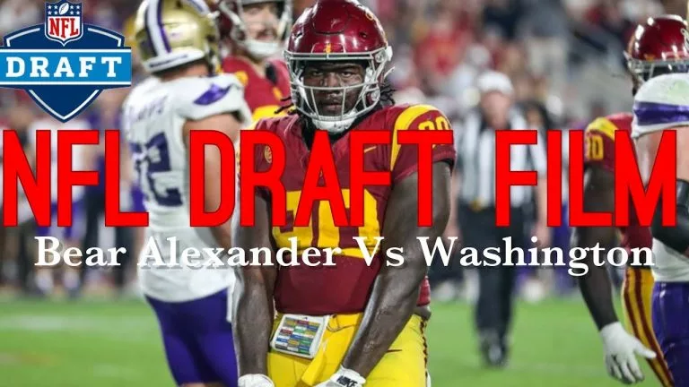 Video: Film Room: USC DT Bear Alexander Vs Washington
