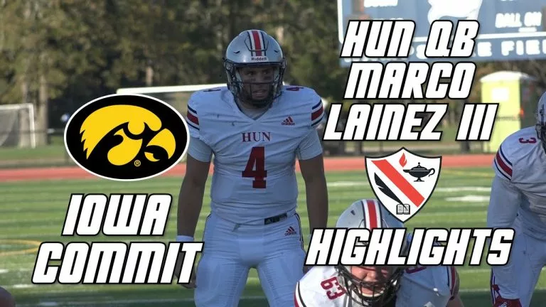 Video: Marco Lainez III | Hun QB 23' | Iowa commit highlights