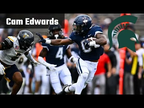 Video: Michigan State Transfer: Cam Edwards 2025 Highlights