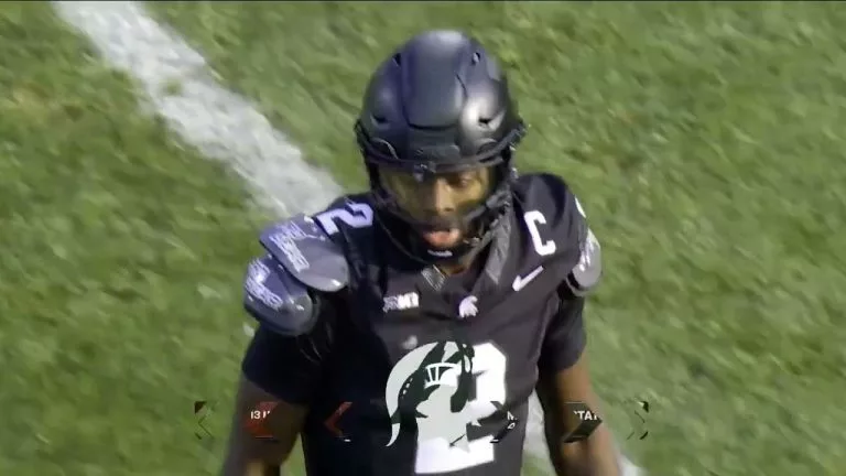 Video: Nick Marsh with the TIP TOE TD GRAB vs. Indiana | Michigan State Football