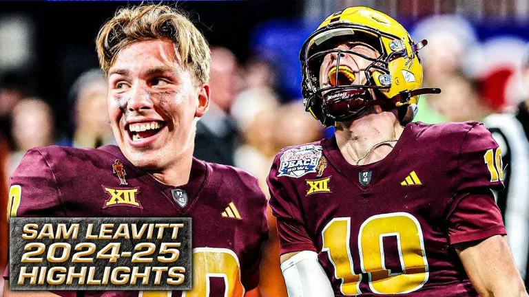 Video: Sam Leavitt HIGHLIGHTS from the 2024-25 College Football Season 🎥 | ESPN College Football