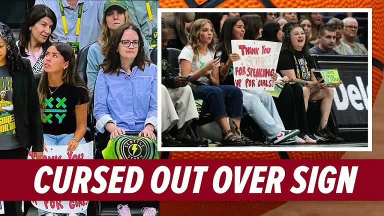 Video: Seattle Storm co-owner cusses out teen girls over Sophie Cunningham sign