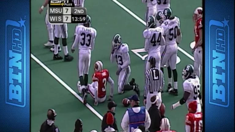 Video: The Big Ten's Best Performances: 2001 - Wisconsin's Lee Evans vs. Michigan State