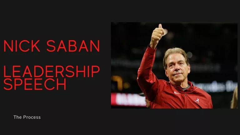 Video: The Ultimate Nick Saban Leadership Speech