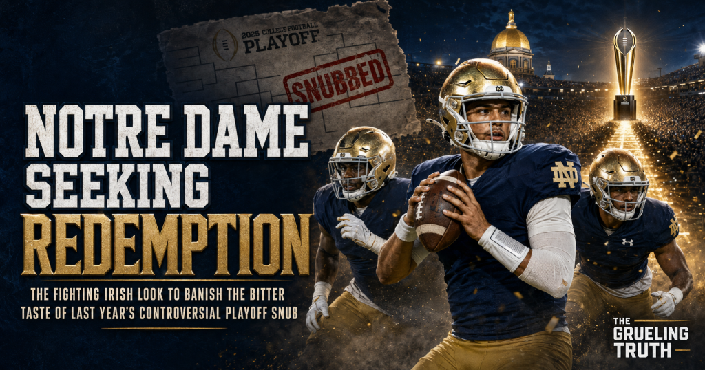 Notre Dame Seeking Redemption