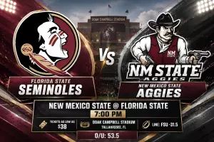 New Mexico State at Florida State 2026 Preview: Prediction, Betting Odds & 4 Prop Bets