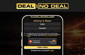 dealornodeal sign-up