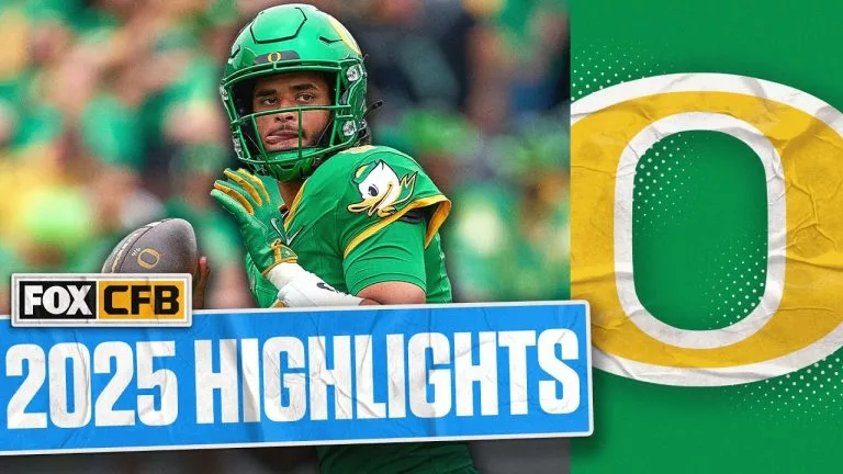 Video: Dante Moore 2025 Oregon Ducks Season Highlights 🏈 FOX College Football