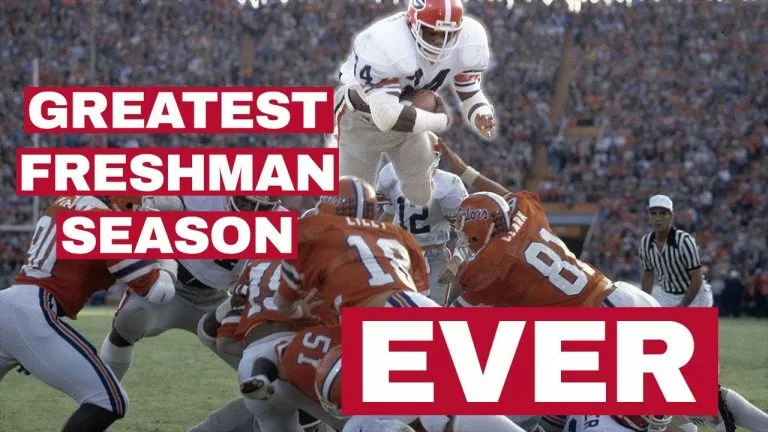 Video: Herschel Walker Runs for 238 Yards on Florida (1980)