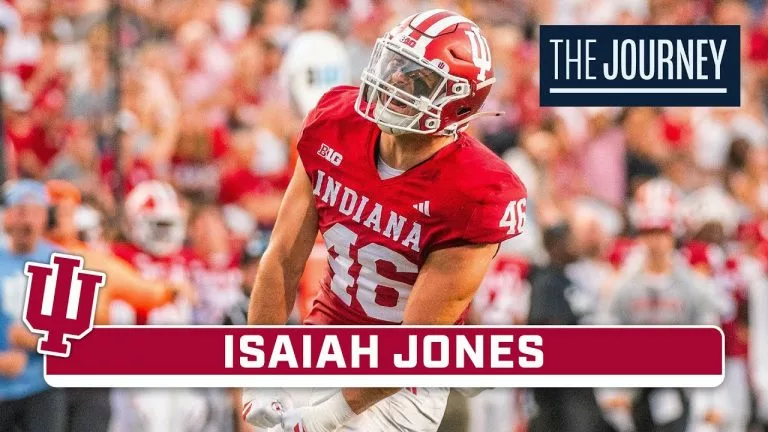Video: Spotlighting Isaiah Jones | Indiana Football | The Journey