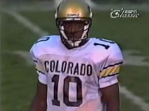 Video: 1994 | Colorado vs Michigan | Stewart to Westbrook TD Pass | Miracle at Michigan | NCAA Football