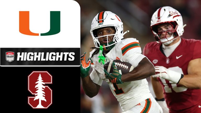 Video: Miami Hurricanes vs. Stanford Cardinal | Full Game Highlights | ESPN College Football