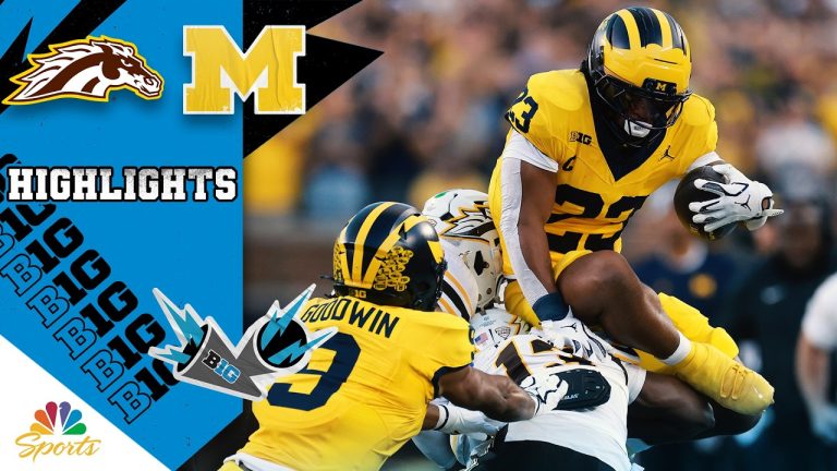Video: Western Michigan Broncos vs. Michigan Wolverines | COLLEGE FOOTBALL HIGHLIGHTS | 9/5/26 | NBC Sports