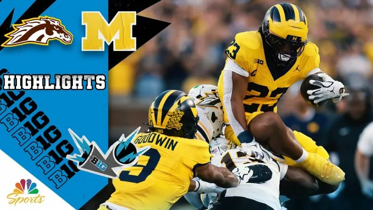 Video: Western Michigan Broncos vs. Michigan Wolverines | COLLEGE FOOTBALL HIGHLIGHTS | 9/5/26 | NBC Sports