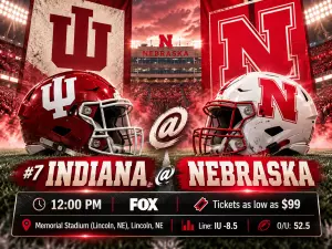 NCAA Week 6 No. 7 Indiana at Nebraska 2026 Preview: Prediction, Betting Odds & 4 Prop Bets