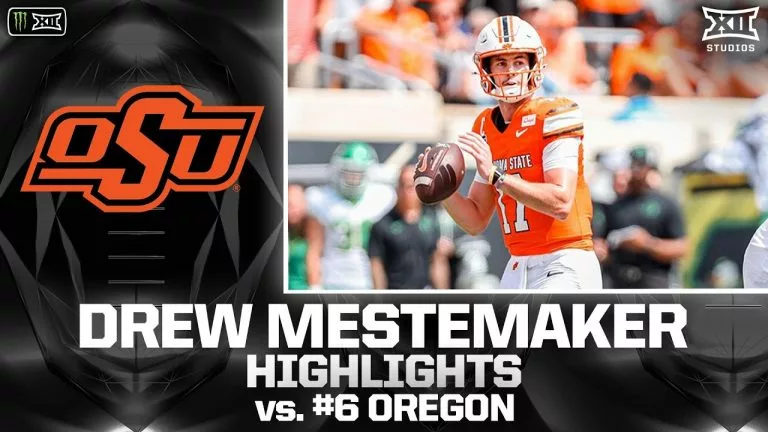 Video: Drew Mestemaker DOMINATES #6 Oregon | 2026 Monster Energy Big 12 Football